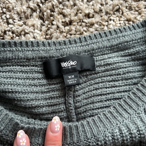 Basic Grey Sweater - Picture 3 of 3